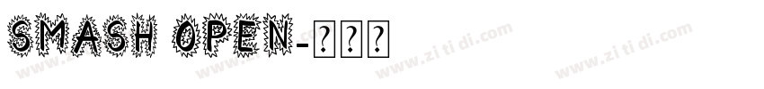 Smash Open字体转换